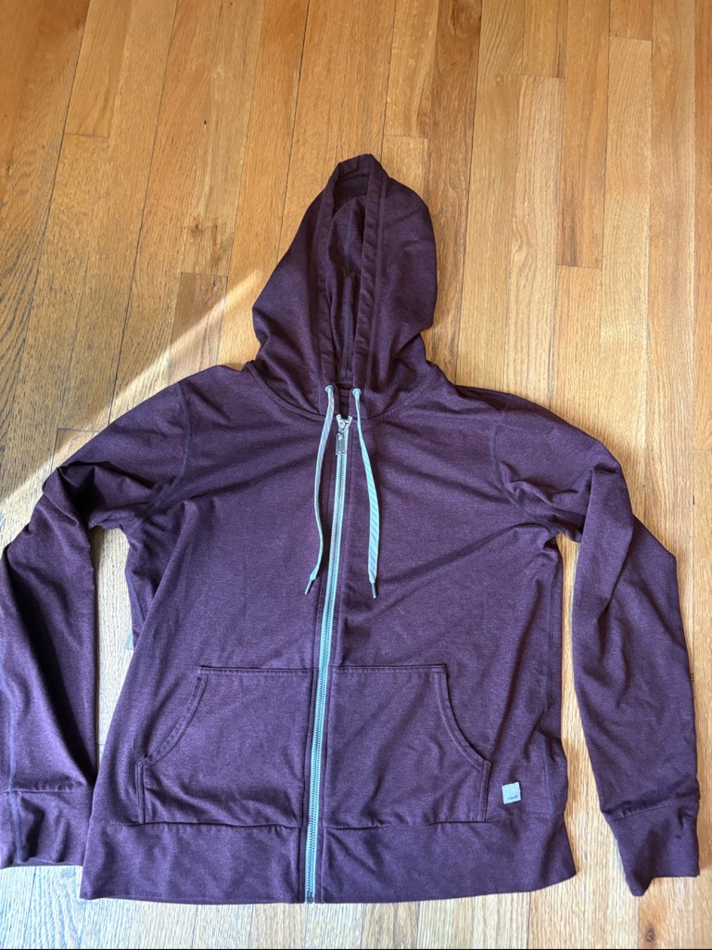 Vuori Plum Zip-Up Hoodie
